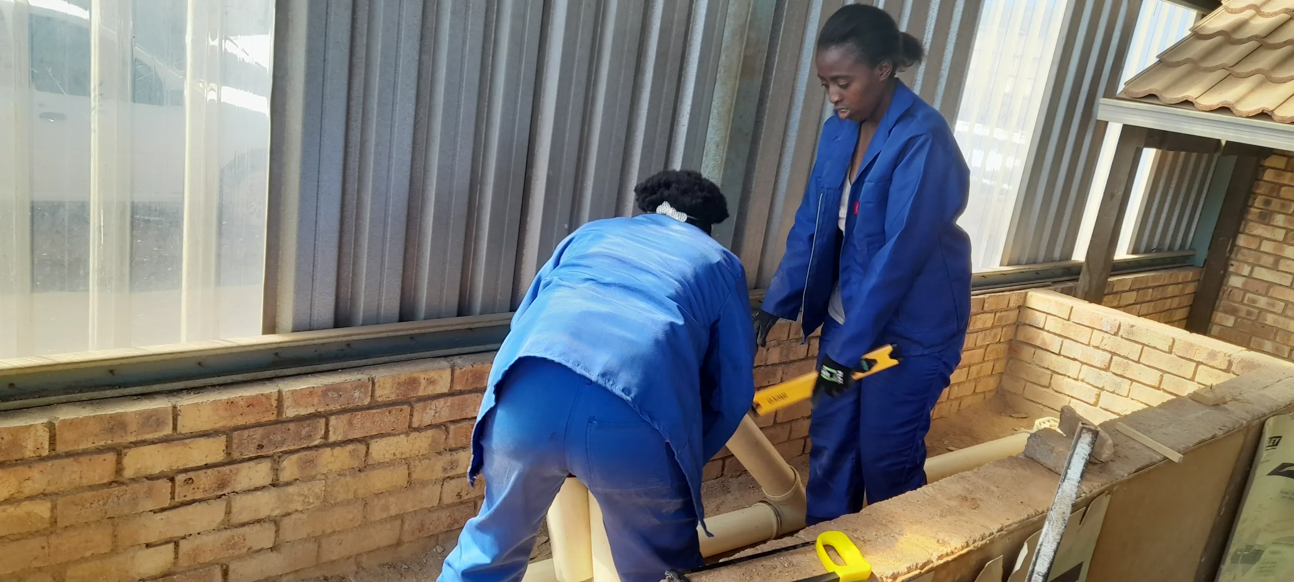 AbafaziPhambili Plumbing workshop